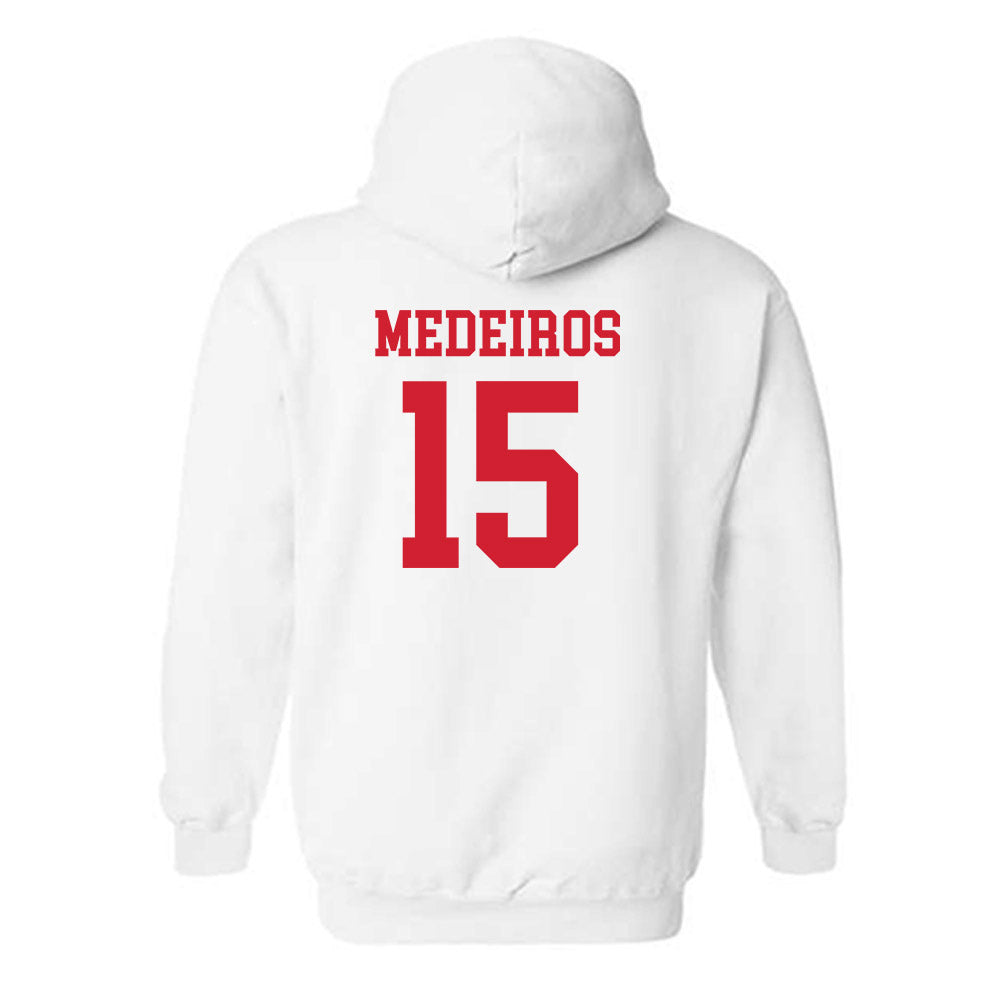 Fairfield - NCAA Men's Soccer : Dylan Medeiros - Classic Shersey Hooded Sweatshirt-1