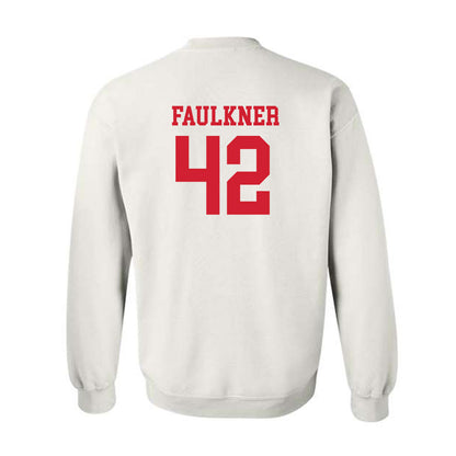Fairfield - NCAA Men's Lacrosse : Mick Faulkner - Classic Shersey Crewneck Sweatshirt-1