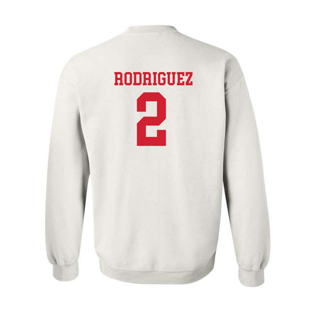Fairfield - NCAA Men's Basketball : Nasir Rodriguez - Classic Shersey Crewneck Sweatshirt-1