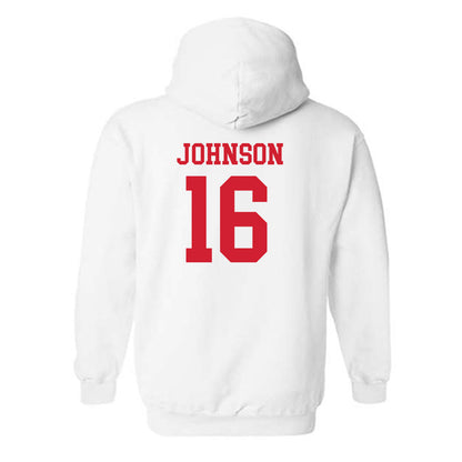 Fairfield - NCAA Men's Basketball : Prophet Johnson - Classic Shersey Hooded Sweatshirt