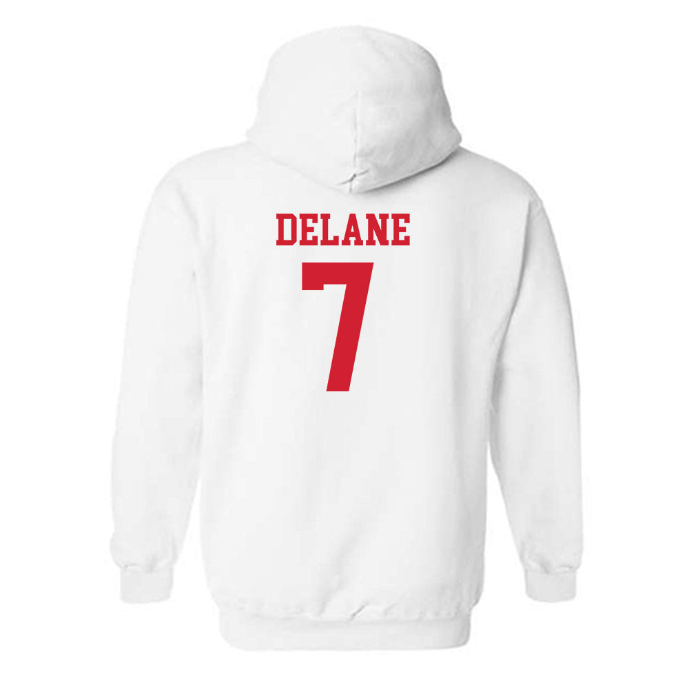 Fairfield - NCAA Men's Lacrosse : KJ Delane - Classic Shersey Hooded Sweatshirt