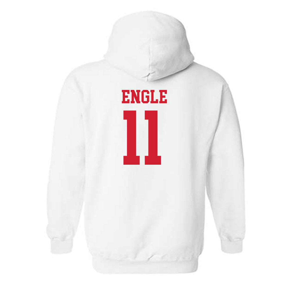 Fairfield - NCAA Baseball : Harrison Engle - Classic Shersey Hooded Sweatshirt-1