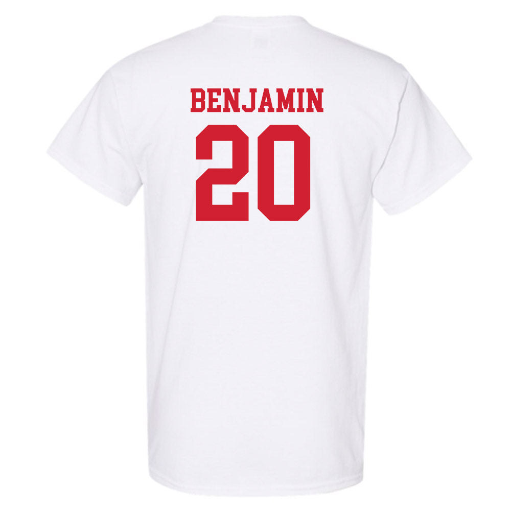 Fairfield - NCAA Men's Basketball : Brandon Benjamin - Classic Shersey T-Shirt-1
