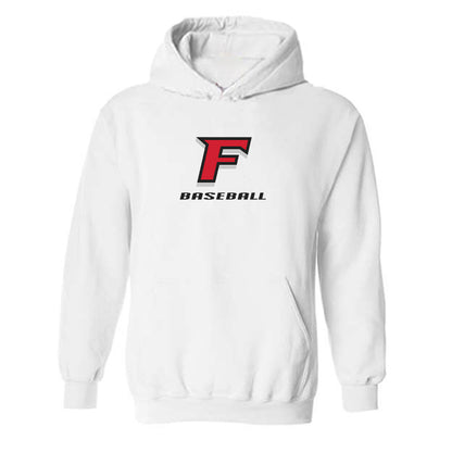 Fairfield - NCAA Baseball : Boden Swanson - Classic Shersey Hooded Sweatshirt-0