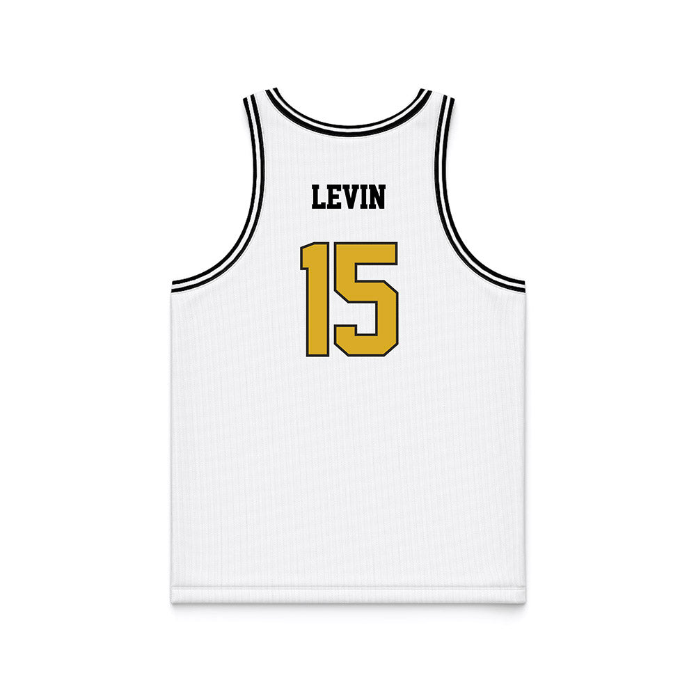 PFW - NCAA Men's Basketball : Yuval Levin - White Basketball Jersey-1