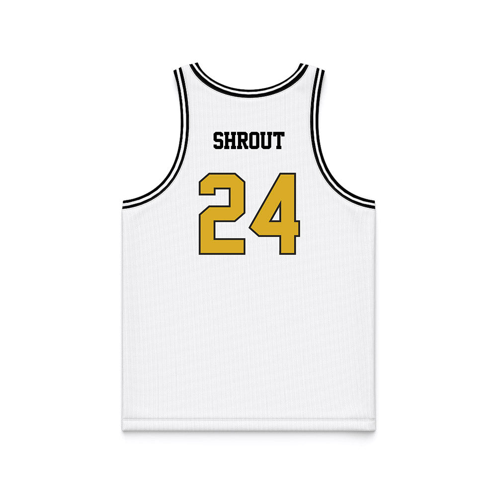 PFW - NCAA Men's Basketball : Mason Shrout - White Basketball Jersey-1
