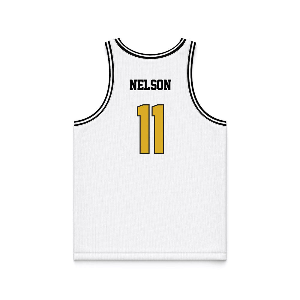 PFW - NCAA Men's Basketball : Maximus Nelson - White Basketball Jersey