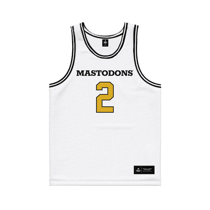 PFW - NCAA Men's Basketball : Mikale Stevenson - White Basketball Jersey-0