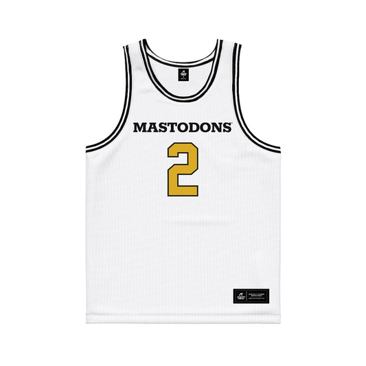 PFW - NCAA Men's Basketball : Mikale Stevenson - White Basketball Jersey-0