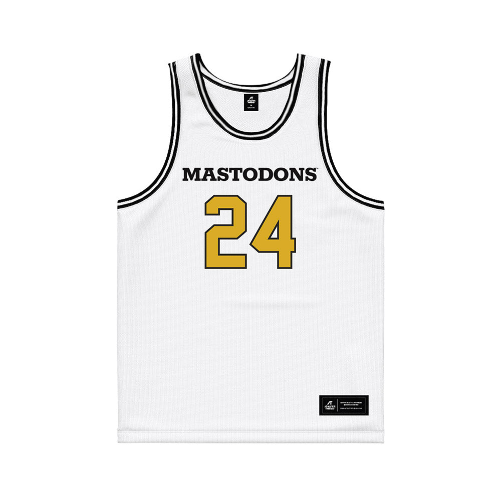 PFW - NCAA Men's Basketball : Mason Shrout - White Basketball Jersey-0