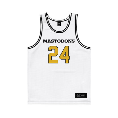PFW - NCAA Men's Basketball : Mason Shrout - White Basketball Jersey-0