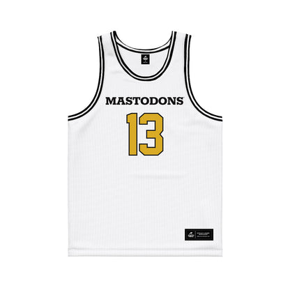 PFW - NCAA Men's Basketball : Deangelo Elisee - White Basketball Jersey