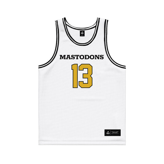 PFW - NCAA Men's Basketball : Deangelo Elisee - White Basketball Jersey