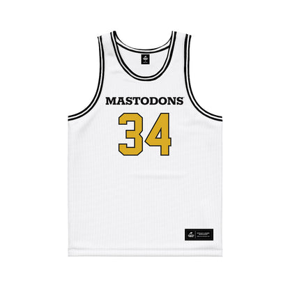 PFW - NCAA Men's Basketball : Darius Duffy - White Basketball Jersey-0
