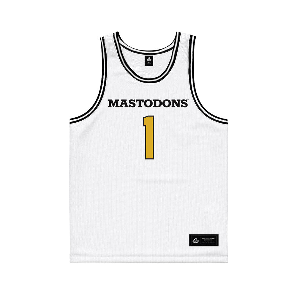 PFW - NCAA Men's Basketball : Ebrahim Kaba - White Basketball Jersey-0