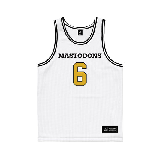 PFW - NCAA Men's Basketball : De'Vion Lavergne - White Basketball Jersey