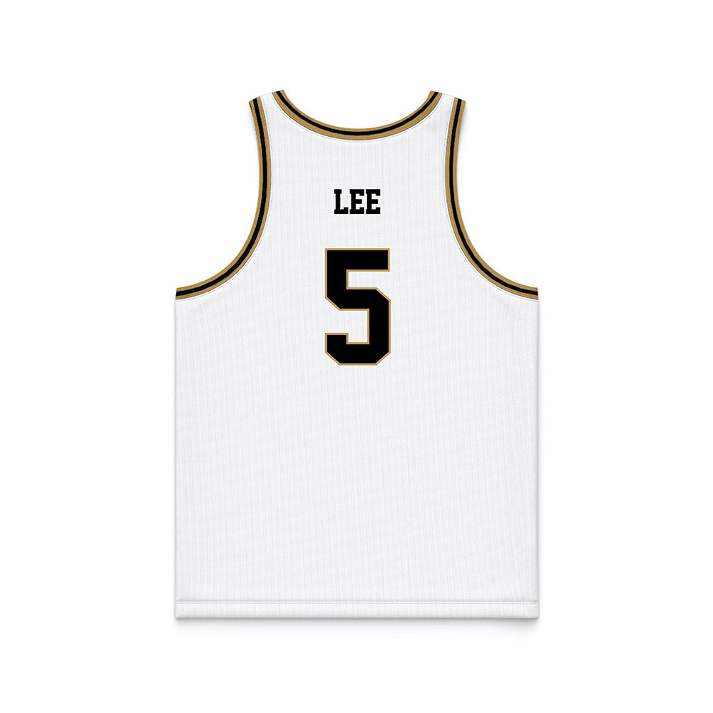 PFW - NCAA Women's Basketball : Lauren Lee - White Basketball Jersey-1