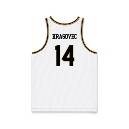 PFW - NCAA Women's Basketball : Lili Krasovec - White Basketball Jersey-1
