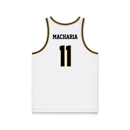 PFW - NCAA Women's Basketball : Destiny Macharia - White Basketball Jersey-1