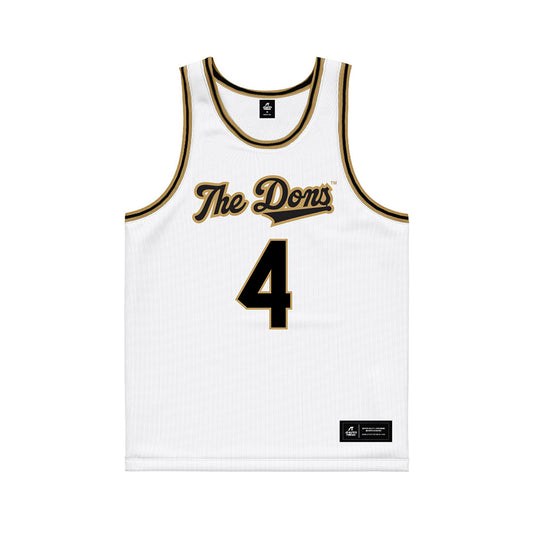 PFW - NCAA Women's Basketball : Ella Riggs - White Basketball Jersey