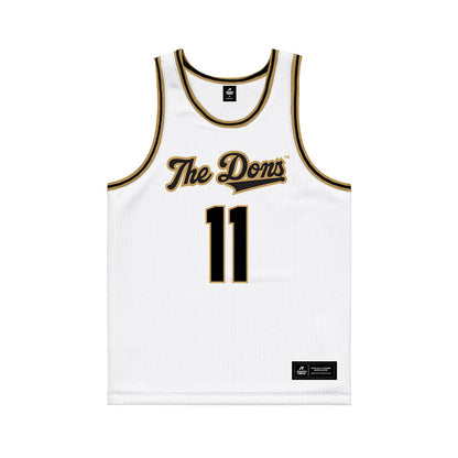 PFW - NCAA Women's Basketball : Destiny Macharia - White Basketball Jersey-0