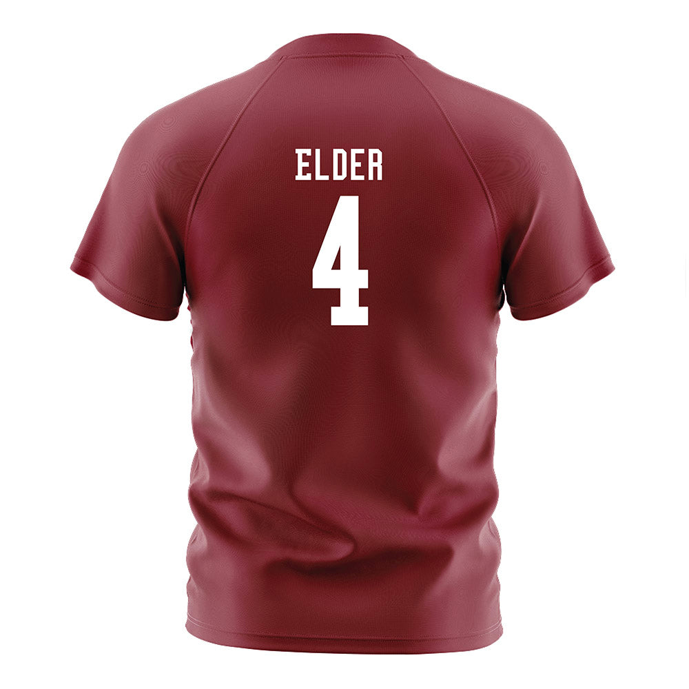 SCU - NCAA Men's Soccer : Naji Elder - Red Soccer Jersey-1