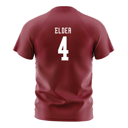 SCU - NCAA Men's Soccer : Naji Elder - Red Soccer Jersey-1