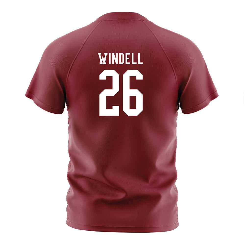 SCU - NCAA Men's Soccer : Jaiden Windell - Red Soccer Jersey