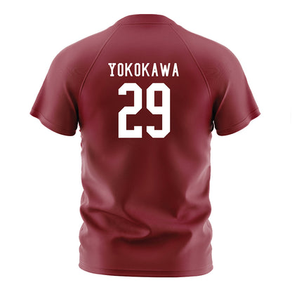 SCU - NCAA Men's Soccer : Yu Yokokawa - Red Soccer Jersey