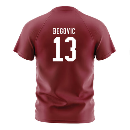 SCU - NCAA Men's Soccer : Alen Begovic - Red Soccer Jersey-1
