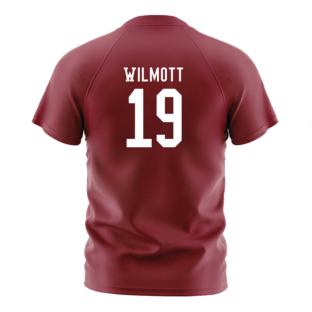 SCU - NCAA Men's Soccer : Aidan Wilmott - Red Soccer Jersey