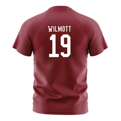 SCU - NCAA Men's Soccer : Aidan Wilmott - Red Soccer Jersey