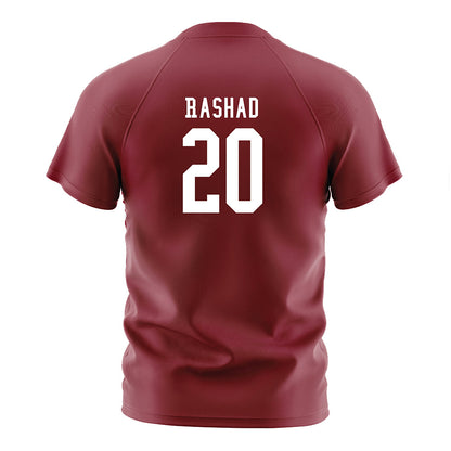 SCU - NCAA Men's Soccer : Khalil Rashad - Red Soccer Jersey