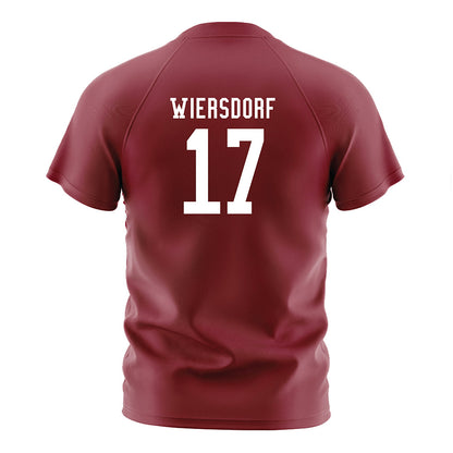 SCU - NCAA Men's Soccer : Will Wiersdorf - Red Soccer Jersey