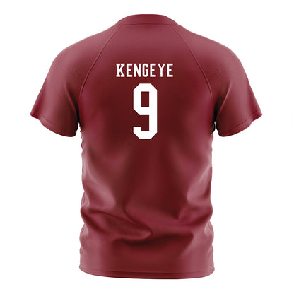 SCU - NCAA Men's Soccer : Baronyi Kengeye - Red Soccer Jersey-1