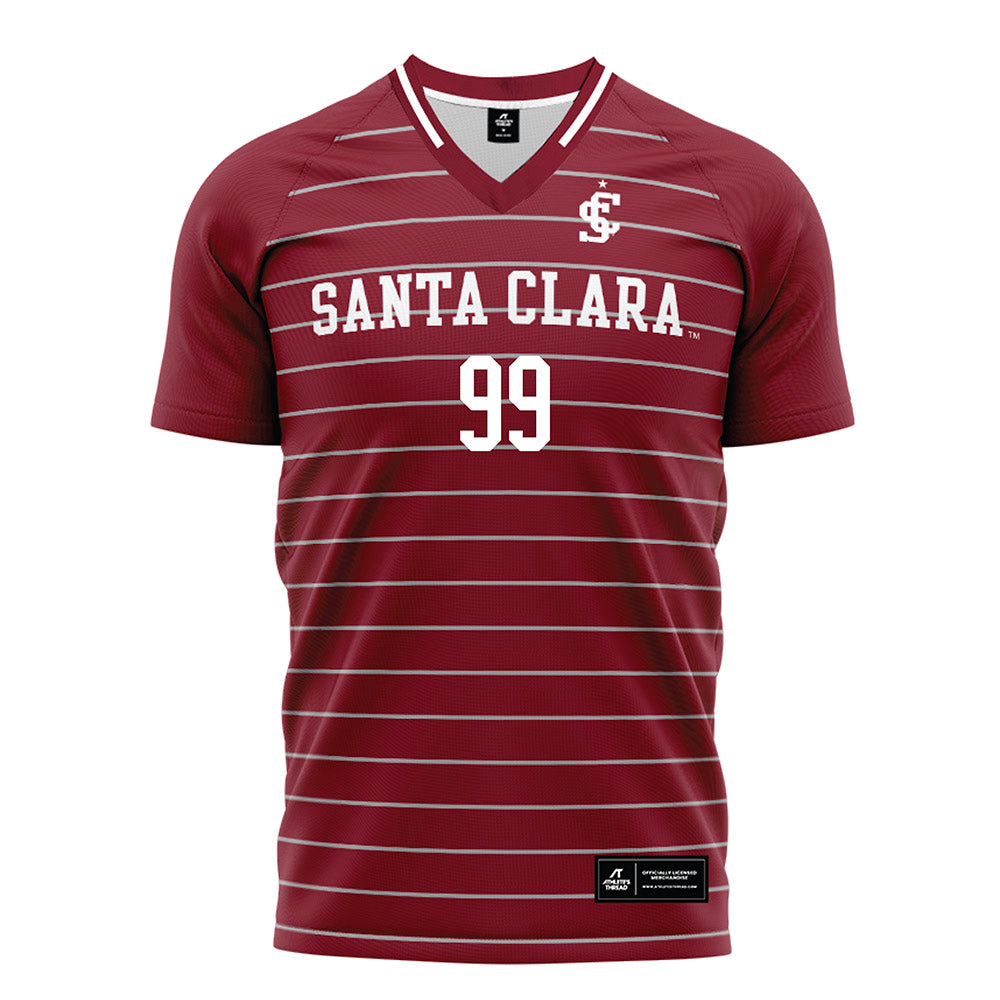 SCU - NCAA Men's Soccer : Jackson Ozburn - Red Soccer Jersey-0