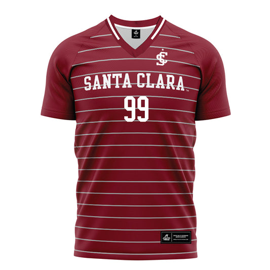 SCU - NCAA Men's Soccer : Jackson Ozburn - Red Soccer Jersey-0