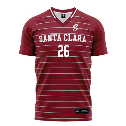 SCU - NCAA Men's Soccer : Jaiden Windell - Red Soccer Jersey