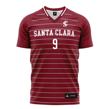 SCU - NCAA Men's Soccer : Baronyi Kengeye - Red Soccer Jersey-0
