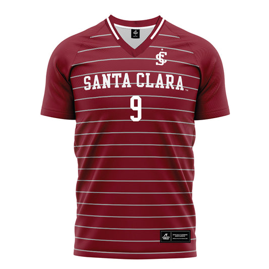 SCU - NCAA Men's Soccer : Baronyi Kengeye - Red Soccer Jersey-0
