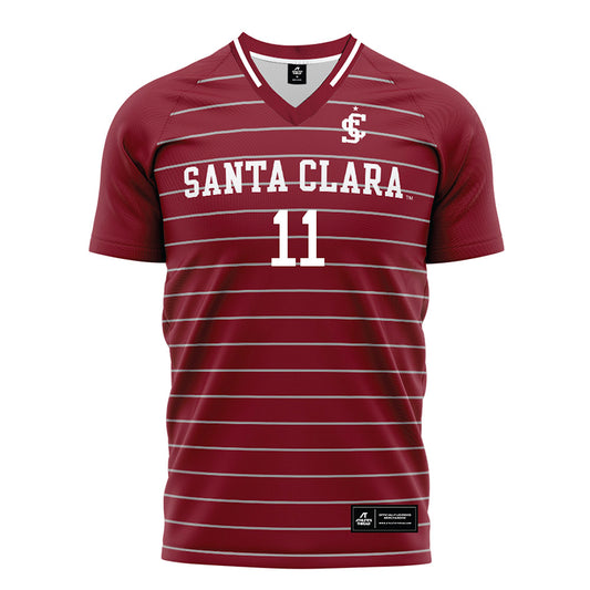 SCU - NCAA Men's Soccer : Martin Mukah Jr - Red Soccer Jersey