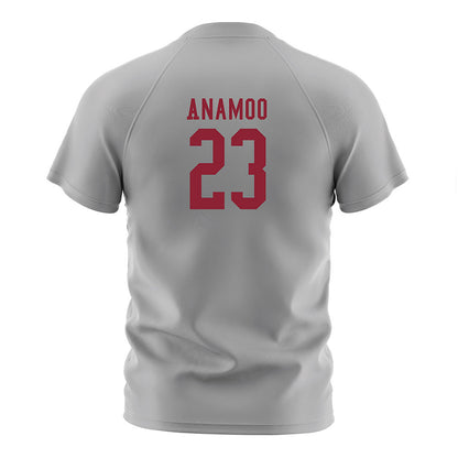 SCU - NCAA Men's Soccer : Jesse Anamoo - Grey Soccer Jersey