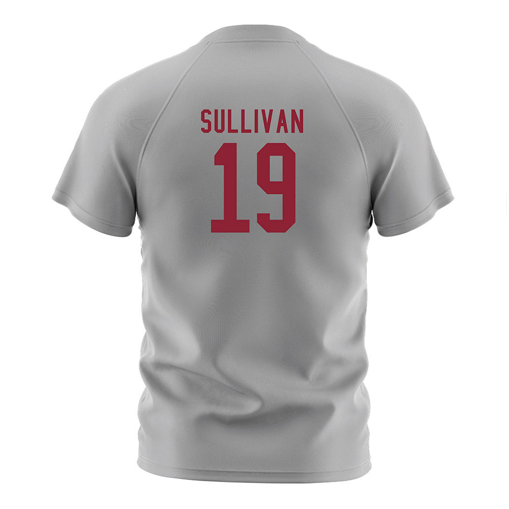 SCU - NCAA Men's Soccer : Andrew Sullivan - Grey Soccer Jersey-1