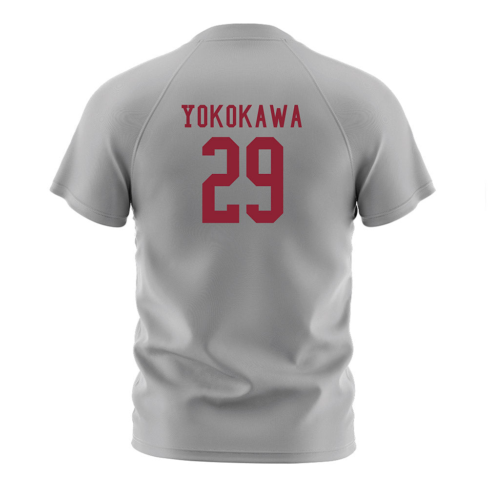 SCU - NCAA Men's Soccer : Yu Yokokawa - Grey Soccer Jersey