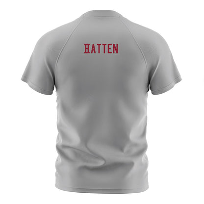 SCU - NCAA Men's Soccer : Kai Hatten - Grey Soccer Jersey