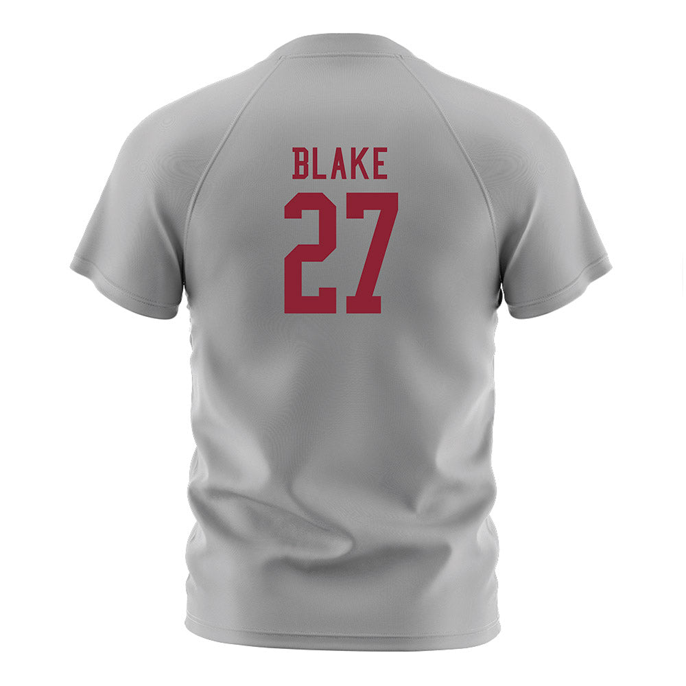 SCU - NCAA Men's Soccer : Jackson Blake - Grey Soccer Jersey