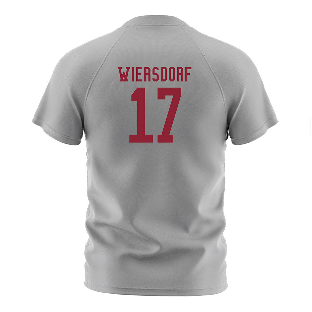 SCU - NCAA Men's Soccer : Will Wiersdorf - Grey Soccer Jersey