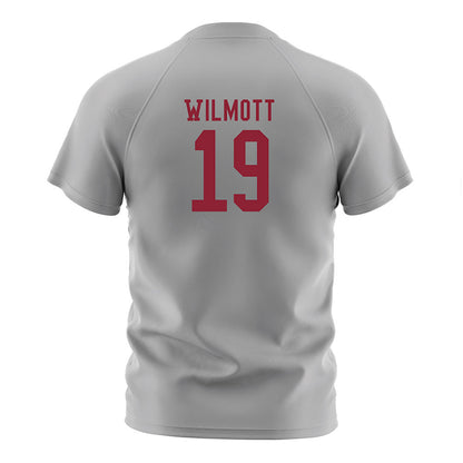 SCU - NCAA Men's Soccer : Aidan Wilmott - Grey Soccer Jersey