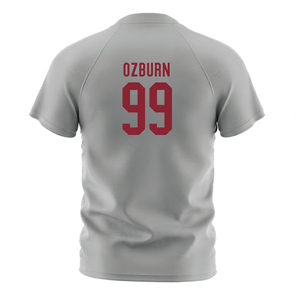 SCU - NCAA Men's Soccer : Jackson Ozburn - Grey Soccer Jersey-1