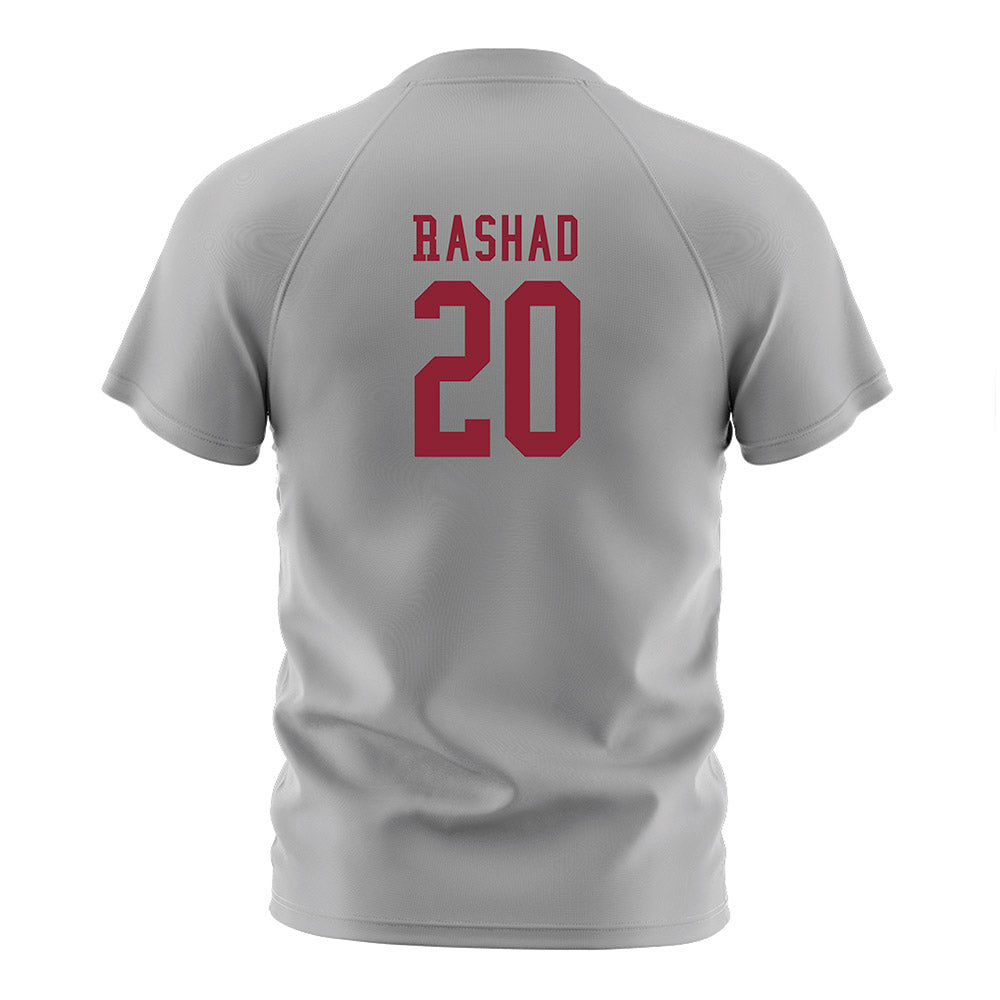 SCU - NCAA Men's Soccer : Khalil Rashad - Grey Soccer Jersey